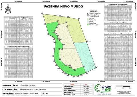 Planta de macrozoneamento