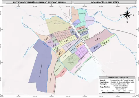 Demarcação urbanística